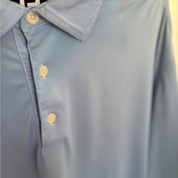Footjoy FJ Men’s Blue Polo Shirt - Large - Picture 8 of 9